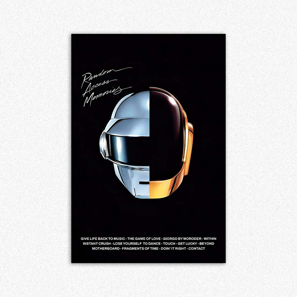 DAFT PUNK 01 – Mirame Poster Shop