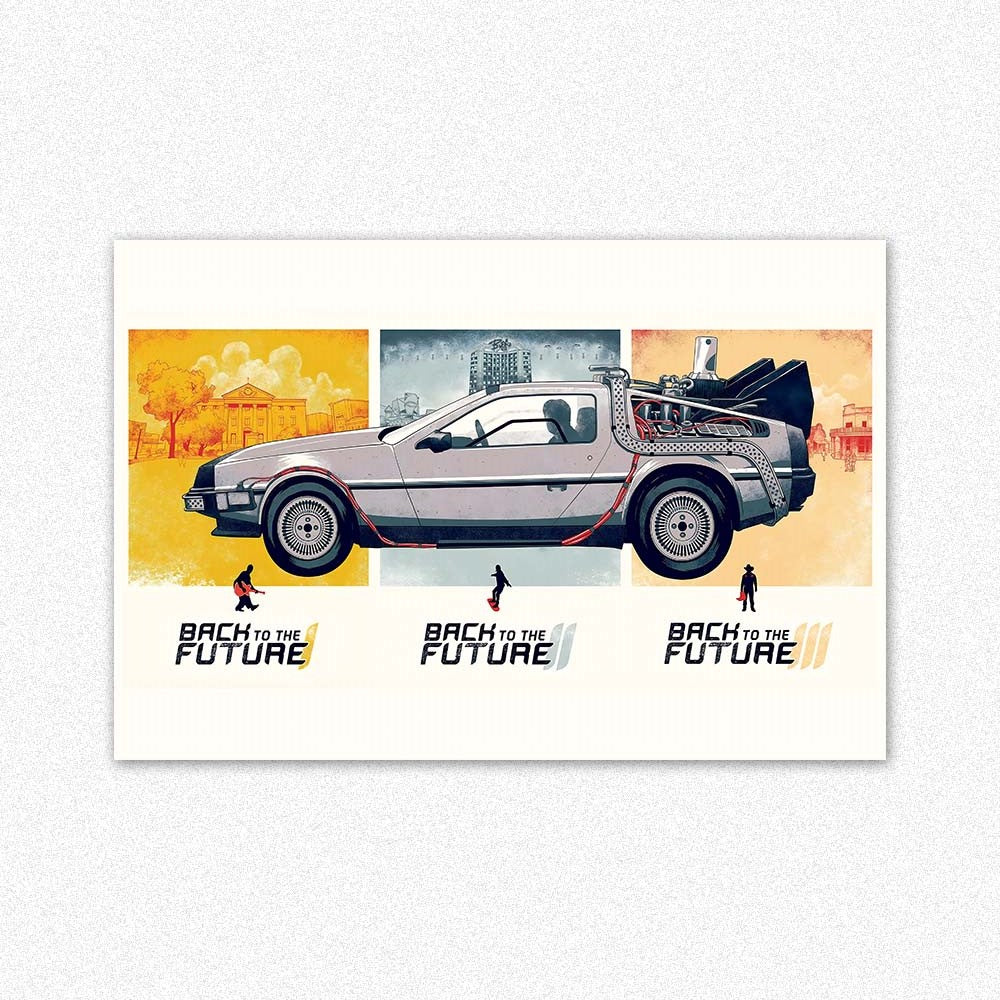 BACK TO THE FUTURE I,  II, III