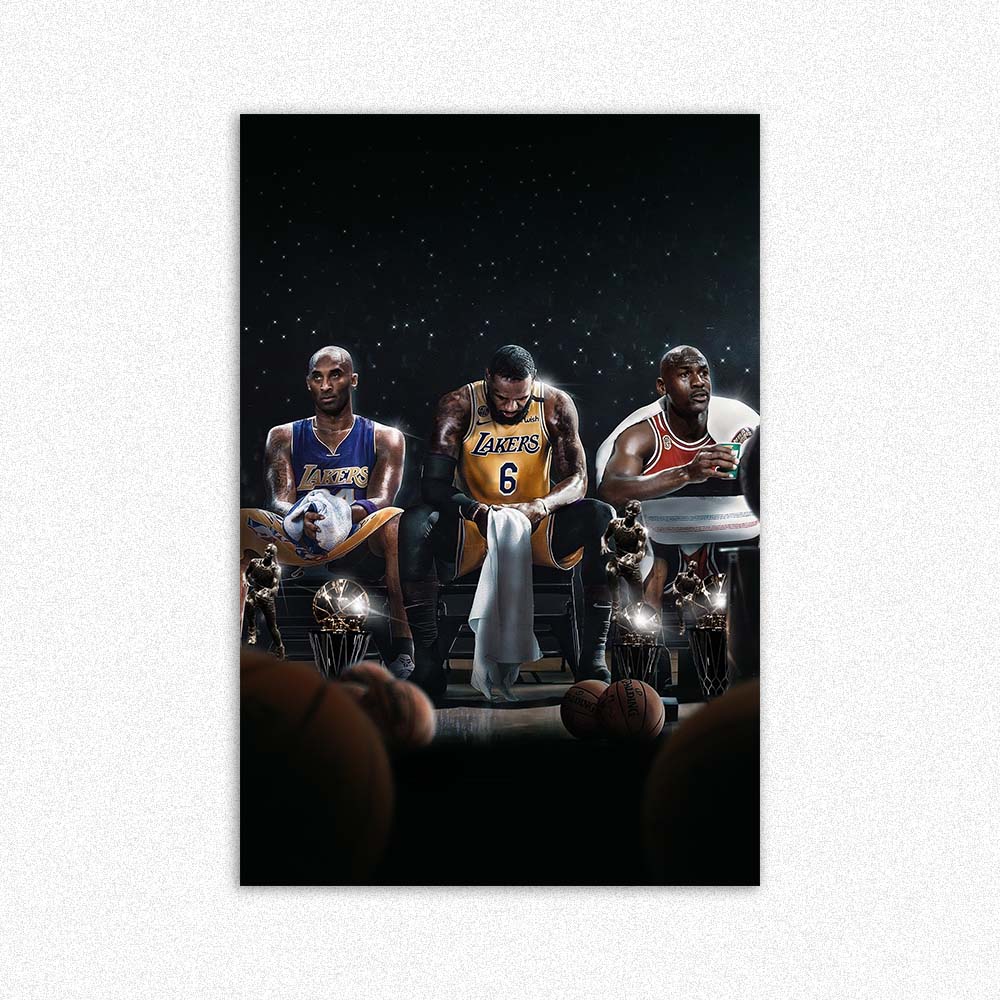 BRYANT, LEBRON Y JORDAN 01